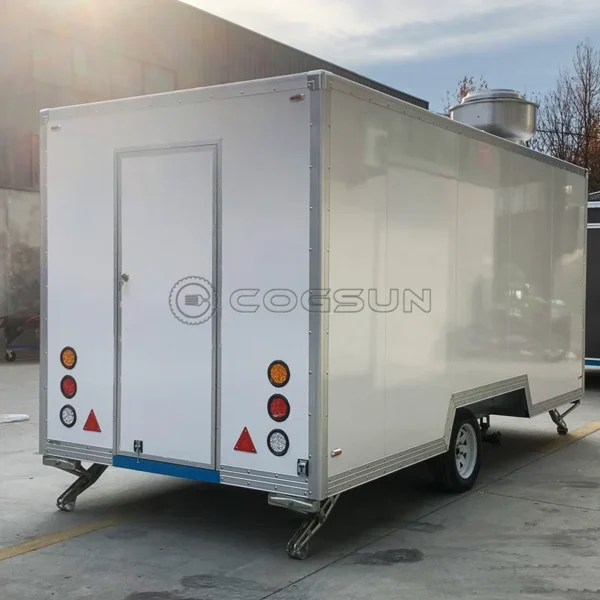 Fully EquippedBar mobile horse trailer Caravan Ice Cream Cart Pizza Fast Taco Food Truck food trailer with Full Kitchen - Image 2