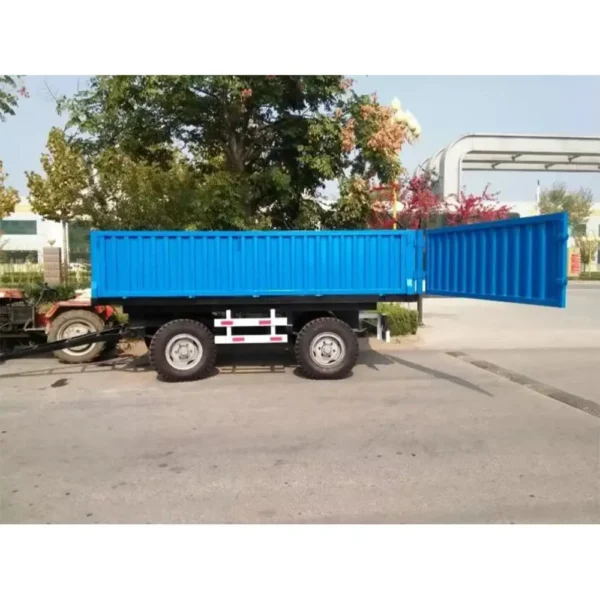 7x14 Dump Trailer Yards Tractors And Trailers Farm Trailers - Image 3