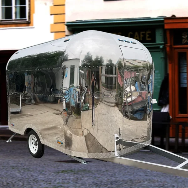 Airstream Food Trailer Fully Equipped Caravan Bar mobile horse trailer Ice Cream Cart Pizza Fast Taco - Image 3