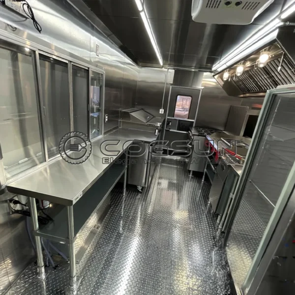 Fully EquippedBar mobile horse trailer Caravan Ice Cream Cart Pizza Fast Taco Food Truck food trailer with Full Kitchen - Image 3