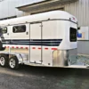 2021 Europe Standard 3 Horse Loading Trailer with CE Customized Horse Floats Camper Trailer with Living Quarter - Image 3