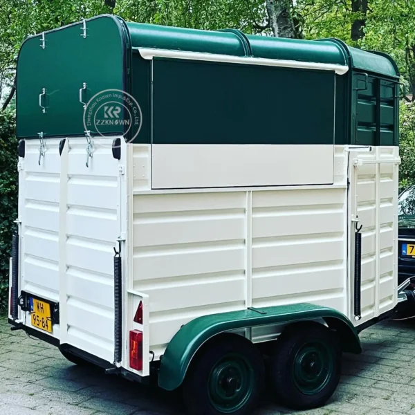 Mobile Horse Box Food Truck Trailer Concession Food Trailer Coffee Kiosk Ice Cream Hot Dog Cart Us Standards Pizza - Image 2