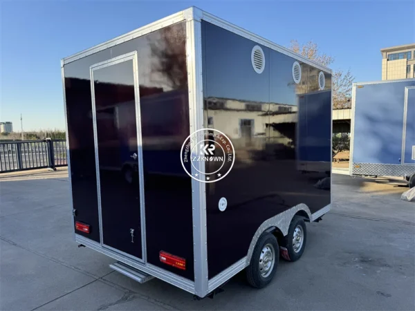 USA Standard Food Trailer Fully Equipped Hot Dog Cart Street Snack Coffee Shop Full Kitchen Commercial Food Truck Mobile Kitchen - Image 3